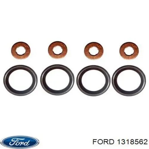 Кольцо (шайба) форсунки инжектора посадочное Ford 1318562 цена, от