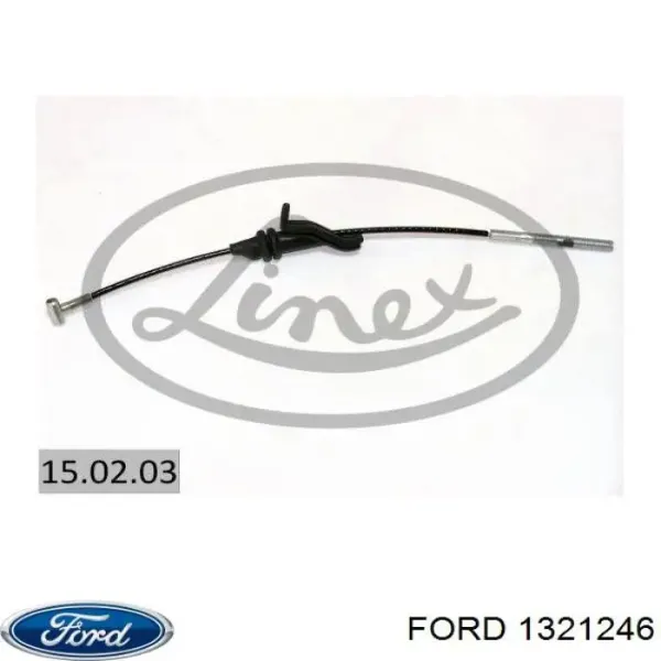 Передний трос ручника 1321246 Ford