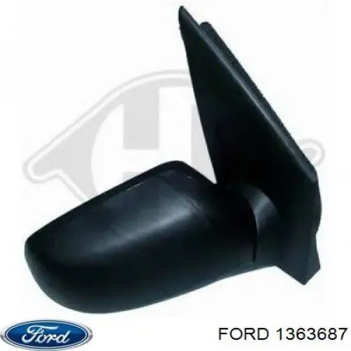 Правое зеркало 1363687 Ford