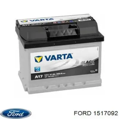 Автоакумулятор Форд 41 А/г 12 В (1517092)