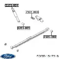 Втулка заднего амортизатора Ford Transit V347/8