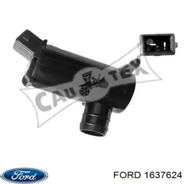 Насос-мотор омывателя стекла переднего/заднего 1637624 Ford