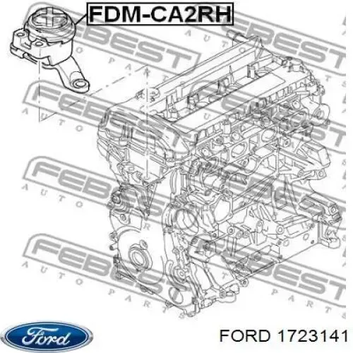 1723141 Ford Правая подушка двигателя