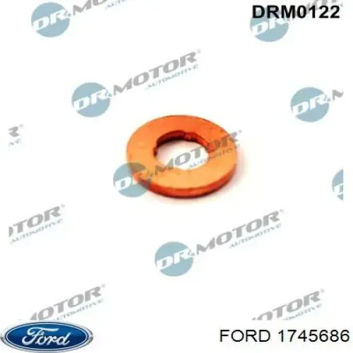 Кольцо форсунки инжектора посадочное Ford 1745686