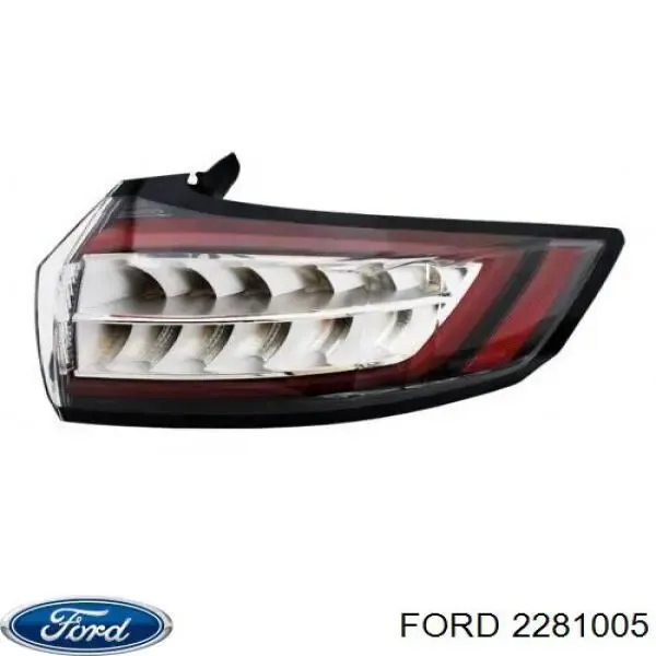 Задний фонарь 2281005 Ford