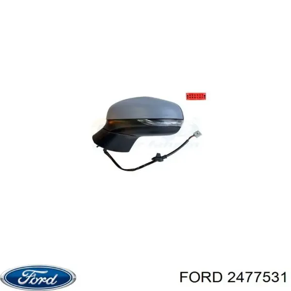 Левое боковое зеркало 2396922 Ford