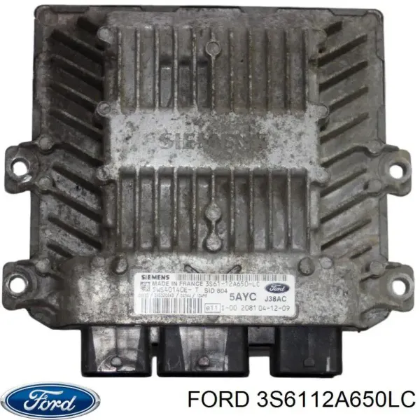 Блок управления двигателем J38AC Ford