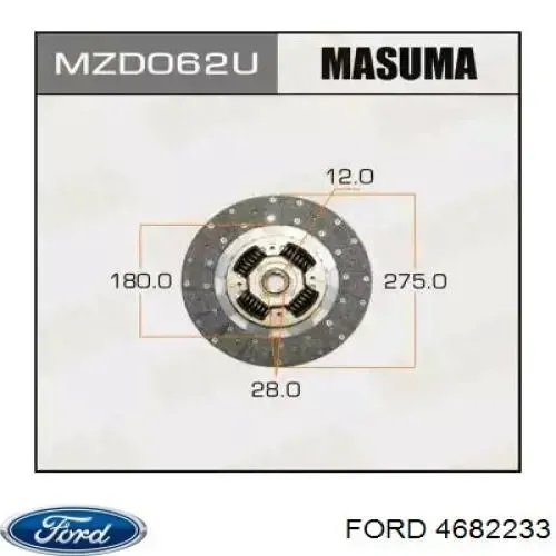 Диск сцепления 4682233 Ford