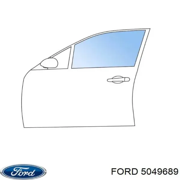 Стекло двери передней левой GS2803D301 XYG