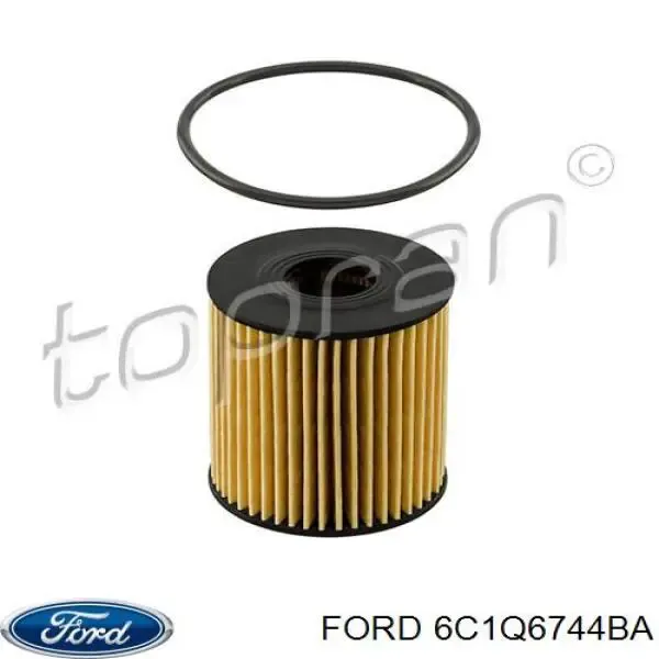 Купить 6C1Q6744BA Ford Фильтр центробежный очистки масла