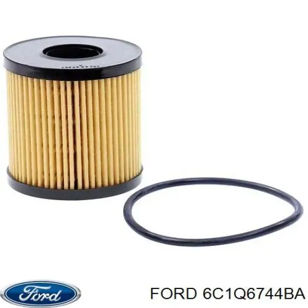 Фильтр очистки масла центробежный Ford 6C1Q6744BA цена, от