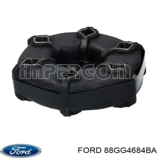 Муфта кардана эластичная передняя 88GG4684BA Ford