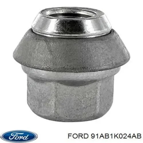 Гайки колесные 91AB1K024AB Ford