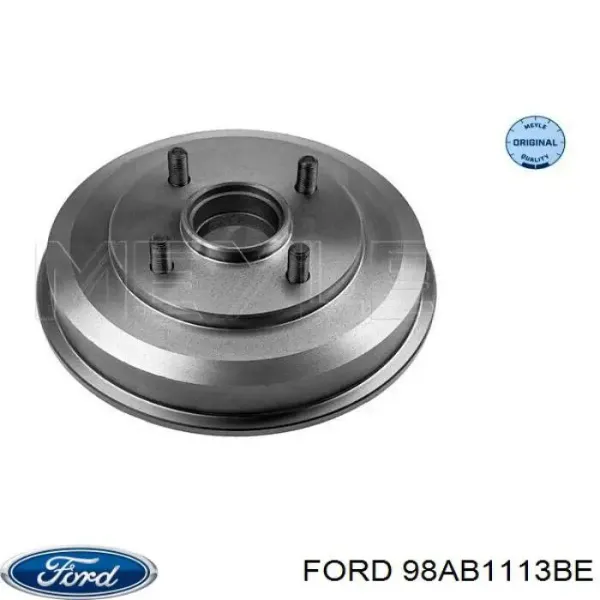 Тормозной барабан 98AB1113BE Ford