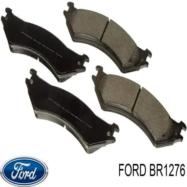 Задние тормозные колодки BR1276 Ford