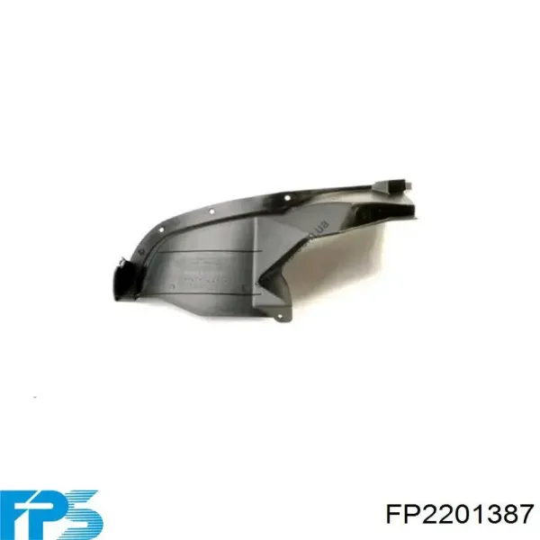 Подкрылок передний левый Daewoo Matiz KLYA