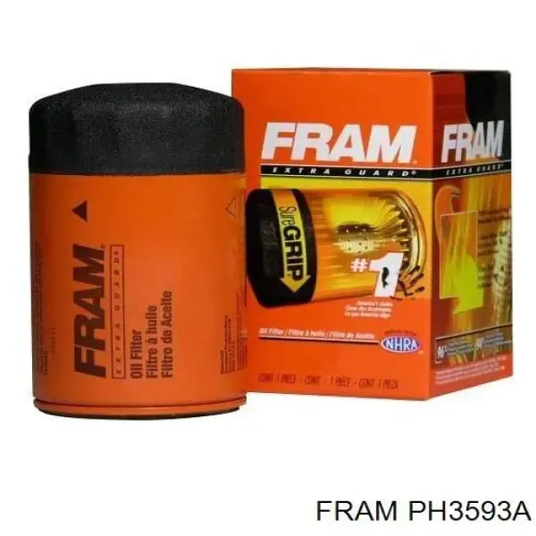PH3593A Fram Масляный фильтр двигателя