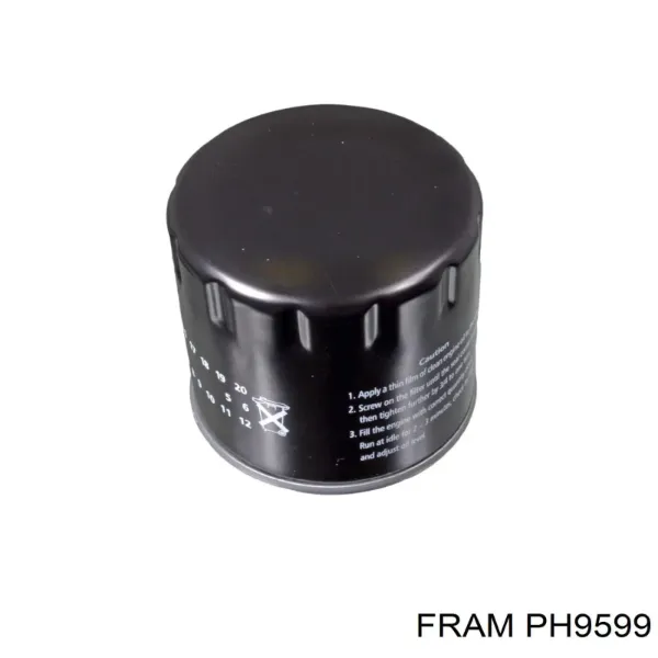 PH9599 Fram Масляный фильтр двигателя