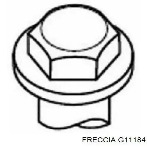 Направляющая клапана 11184 Freccia