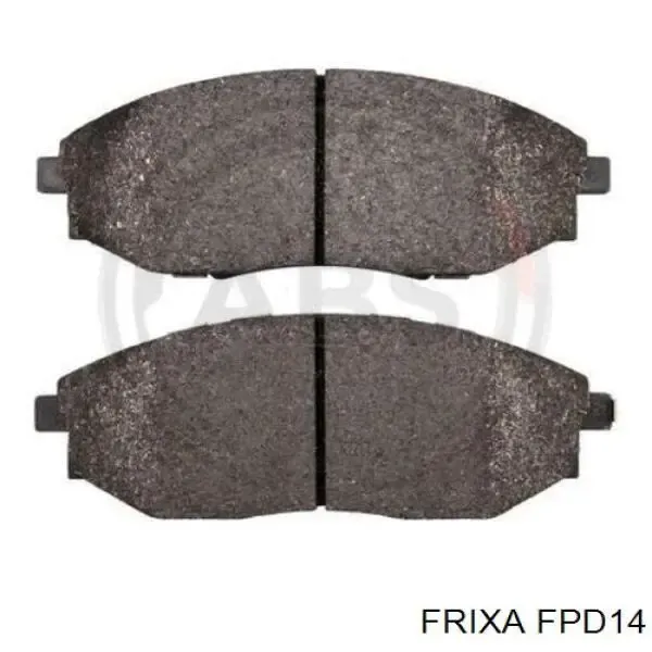 Передние тормозные колодки FPD14 Hankook Frixa