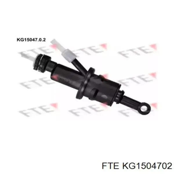 Главный цилиндр сцепления KG1504702 FTE