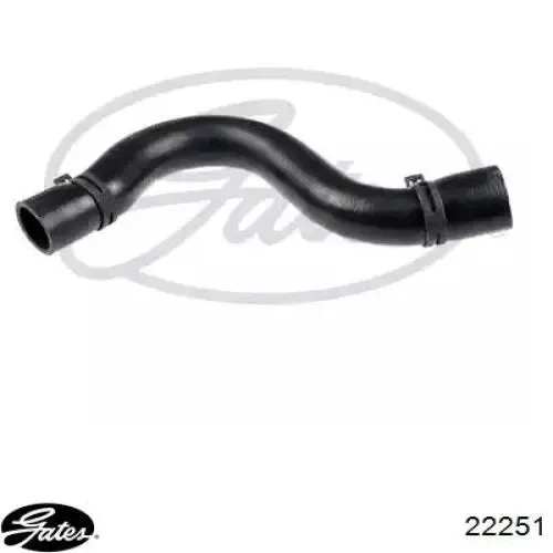 Патрубок радиатора 87435433 Pro-parts