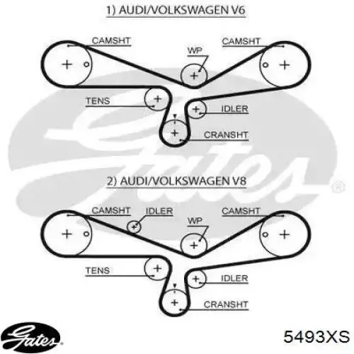 Купить 078109119C VAG Ремень газораспределительного механизма