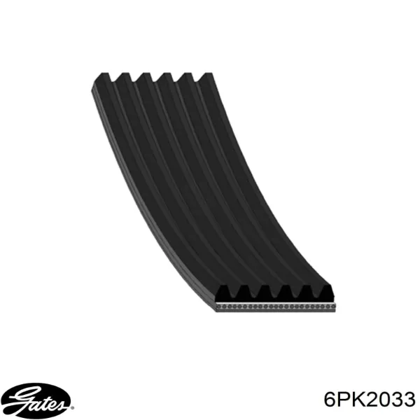 Ремень генератора 6PK2037 Goodyear