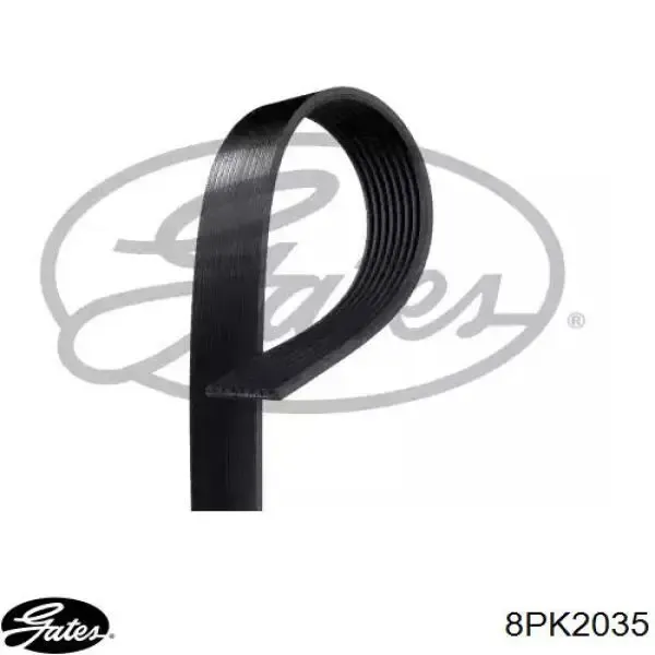 Клиновый ремень Gates 8PK2035 цена, от
