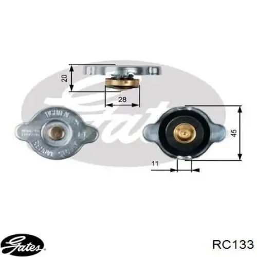 Крышка/пробка радиатора Subaru 45137AE002 цена, от
