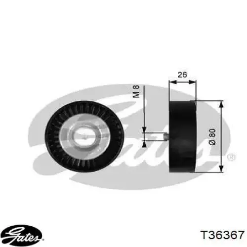Паразитный ролик MPQ1271 Magneti Marelli