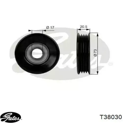 Натяжной ролик MPQ0401 Magneti Marelli
