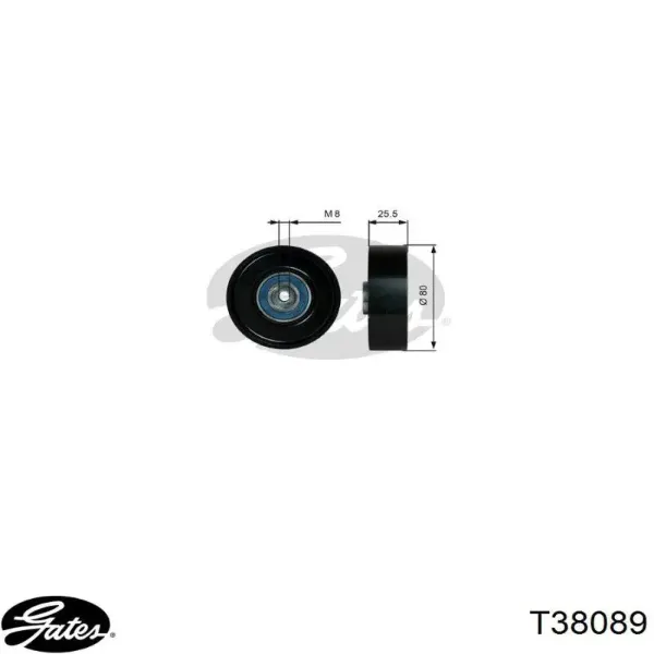 Ролик натяжителя приводного ремня Sfec GT002249