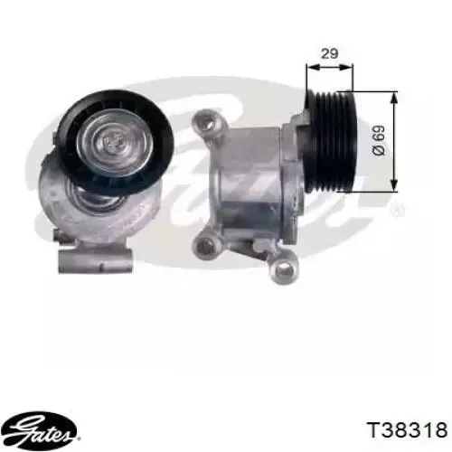 Натяжитель приводного ремня LFY115980 Mazda