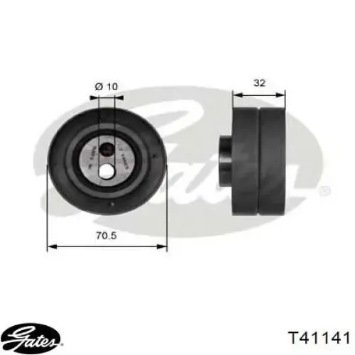 Ролик ГРМ RAT2207 GP