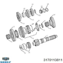Шестерня 4-й передачи ведомая GEELY 3170113811