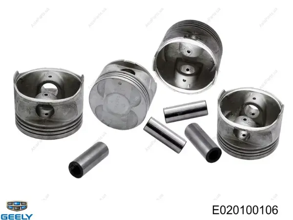 Поршень с пальцем без колец, STD E020100106 Geely