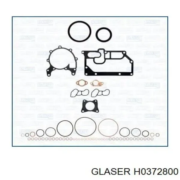 Прокладка ГБЦ H0372800 Glaser