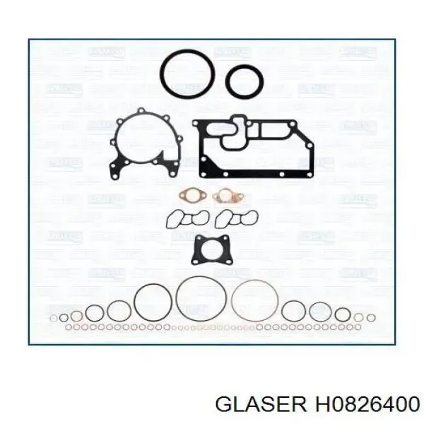 Прокладка ГБЦ H0826400 Glaser