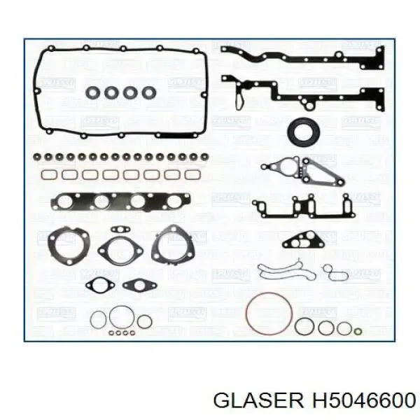 Прокладка ГБЦ H5046600 Glaser