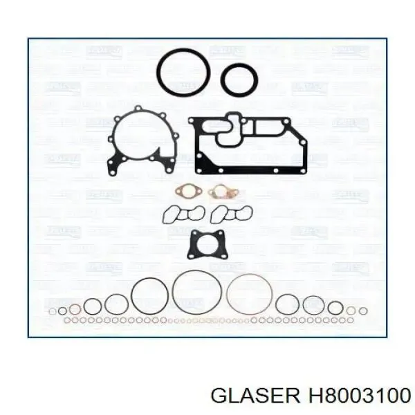 Прокладка ГБЦ H8003100 Glaser