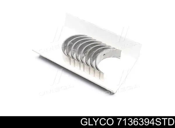 Вкладыши шатунные 7136394STD Glyco