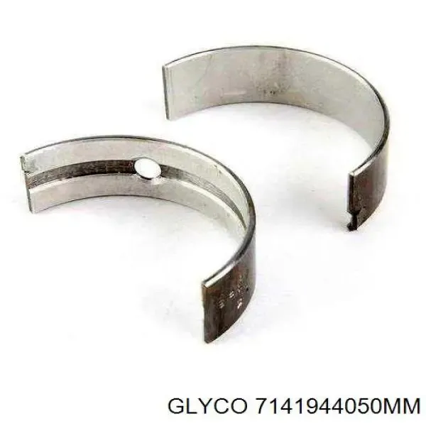 Вкладыши шатунные, 2-й ремонт 7141944050MM Glyco