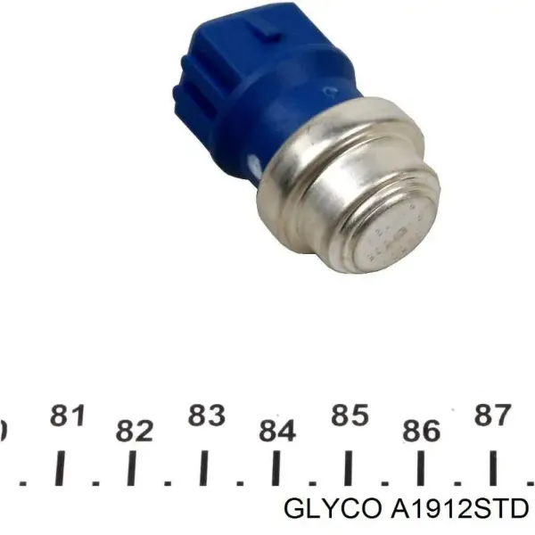 Полукольцо упорное (разбега) коленвала, STD, комплект A1912STD Glyco