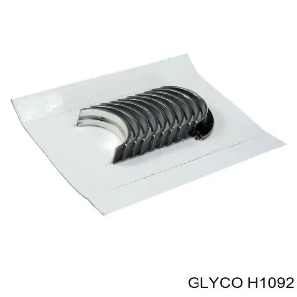 H10925025 Glyco Комплект подшипников скольжения коленвала