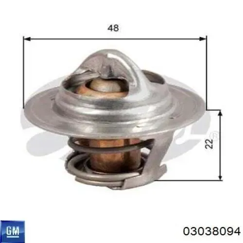 Термостат 03038094 General Motors