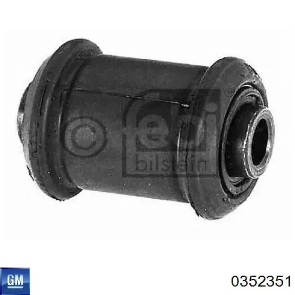 Сайлентблок переднего рычага 0352351 General Motors