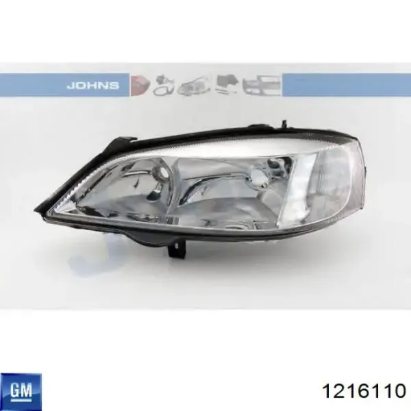 Левая фара 1216110 General Motors