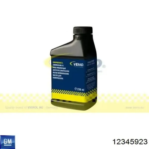 Масло компрессорное 12345923 General Motors