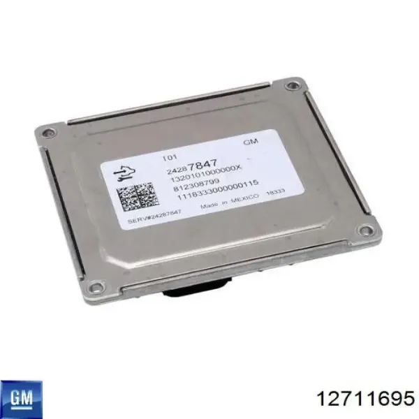 Блок управления двигателем 12719250 General Motors